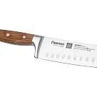 Nóż Santoku Fissman Bremen 18cm, drewno różane, precyzyjny, stal X50