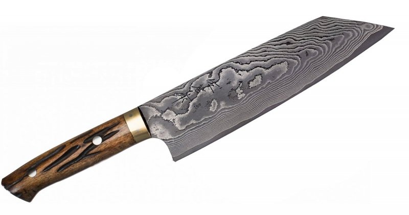 Takeshi Saji YBB Ręcznie kuty nóż Bunka 17cm VG-10