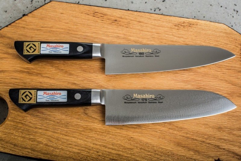 Nóż Masahiro Bessen Yanagiba 24 cm sushi jednostronny stal