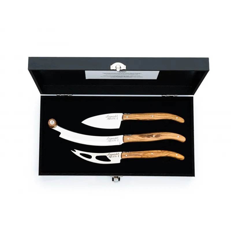 Laguiole Luxury Line zestaw do sera V2 Eleganckie pudełko na prezent