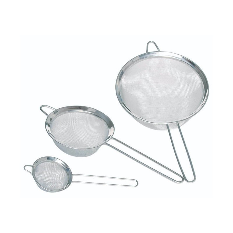 Sitka do przesiewania ze stali nierdzewnej - 3 sztuki / KitchenCraft