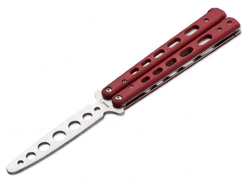 Nóż Boker Plus Balisong Trainer Stal Nierdzewna, Ostrze 103 mm, G10