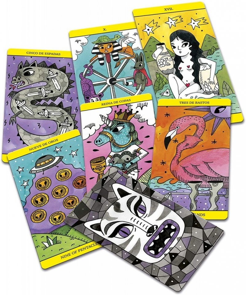 Tarot Magic Amaia Arrazola 78 Kart Fournier Artystyczny