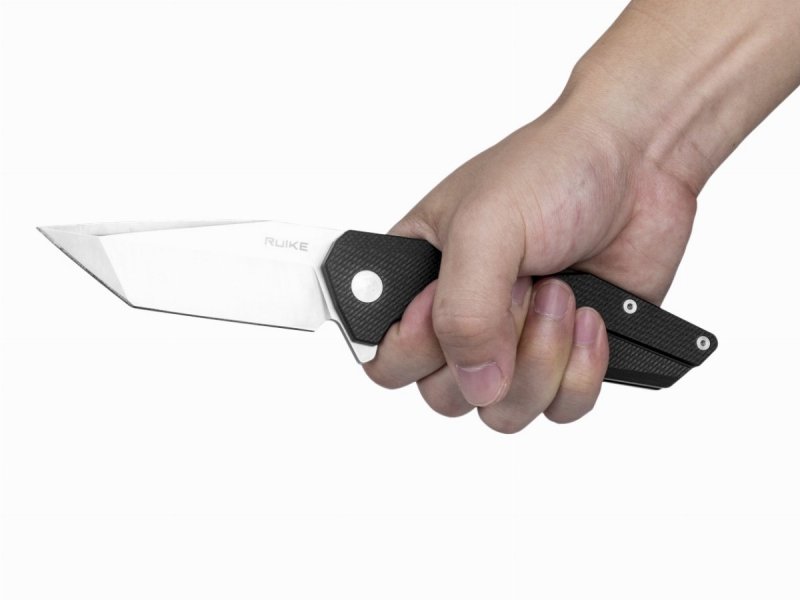 Ruike P138-B Nóż Taktyczny Tanto 9cm 14C28N G10 Flipper