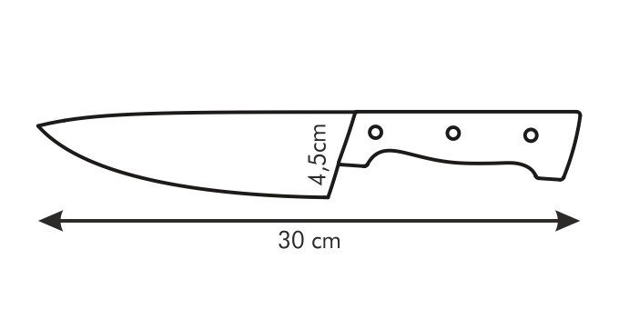 Nóż kuchenny HOME PROFI 17 cm Tescoma