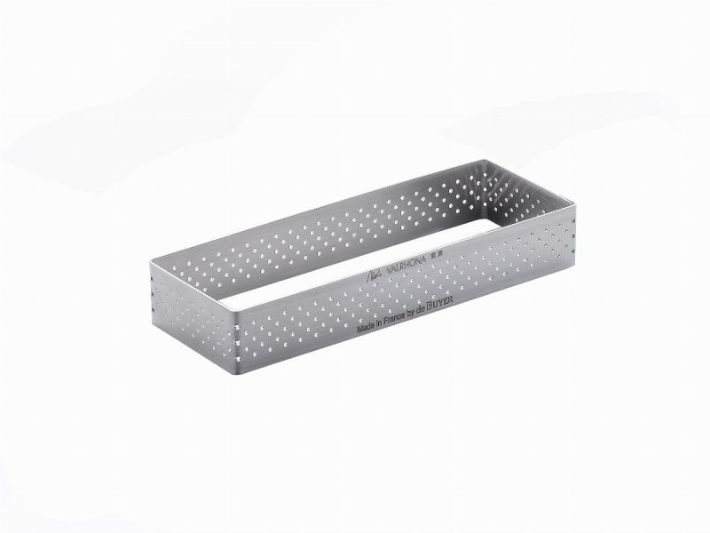 Rant prostokątny perforowany 25x8 cm