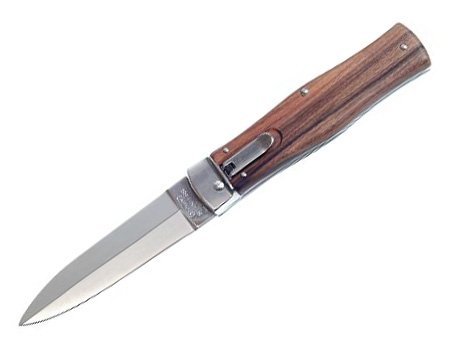 Nóż sprężynowy Mikov Wood (241-ND-1/KP)