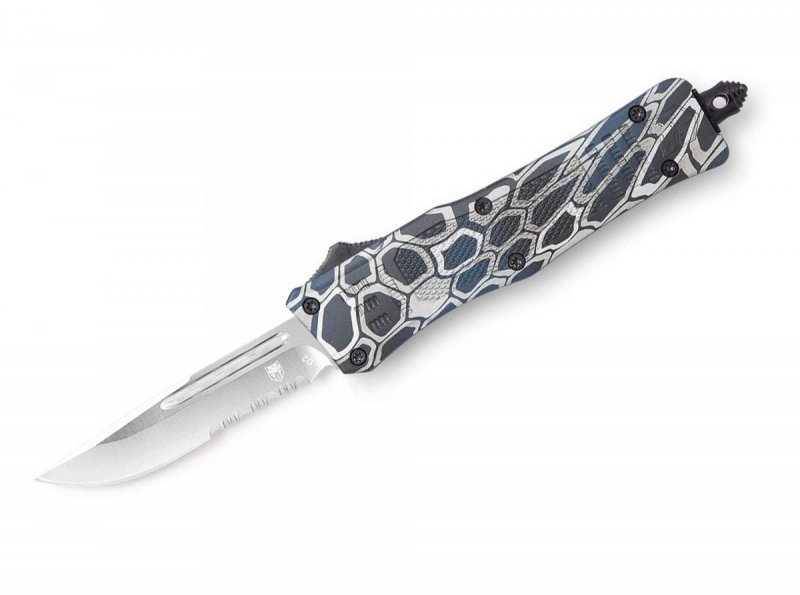 Nóż CobraTec Medium CTK-1 Cerakote Blue CS D Serr