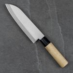 Satake Megumi Nóż Santoku 17cm 420J2 Drewno Uniwersalny