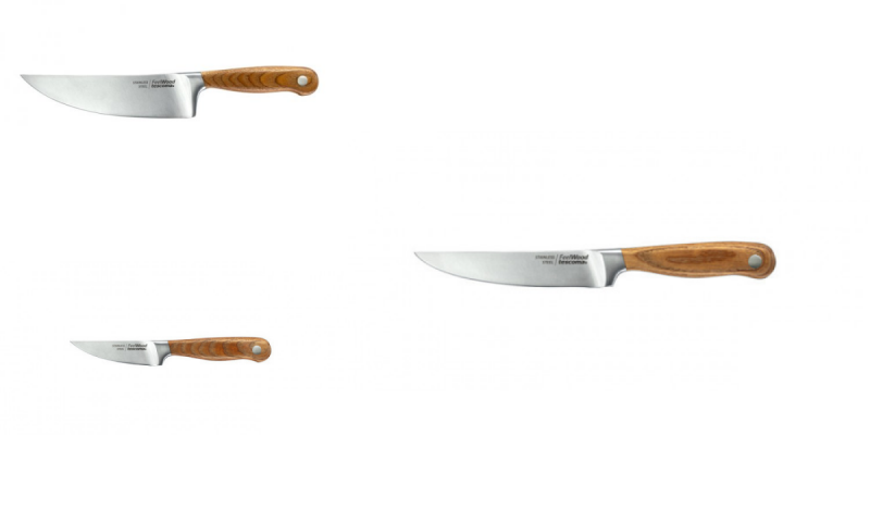 Zestaw 3 noży kuchennych Tescoma Feelwood