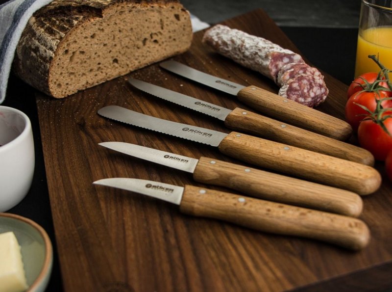 Nóż do warzyw Boker Solingen Classic Olive
