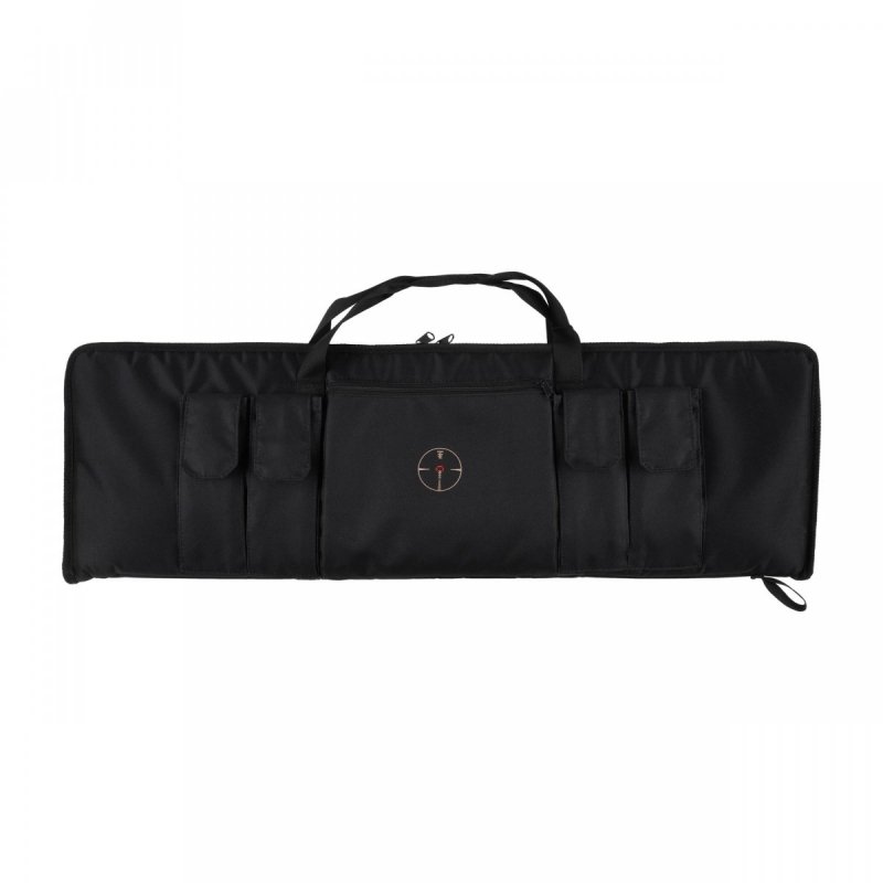 Pokrowiec na dwie jednostki AR tactical 05 1,03m, kolor czarny, 4 kieszenie na magazynki plus 1 duza, haft VX