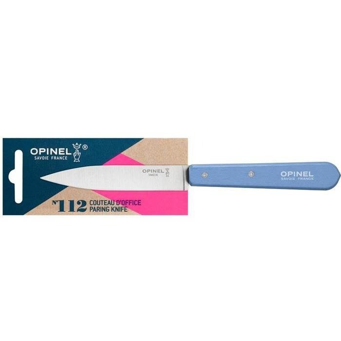 Nóż do jarzyn Opinel No.112 Pop Paring Blue 001917