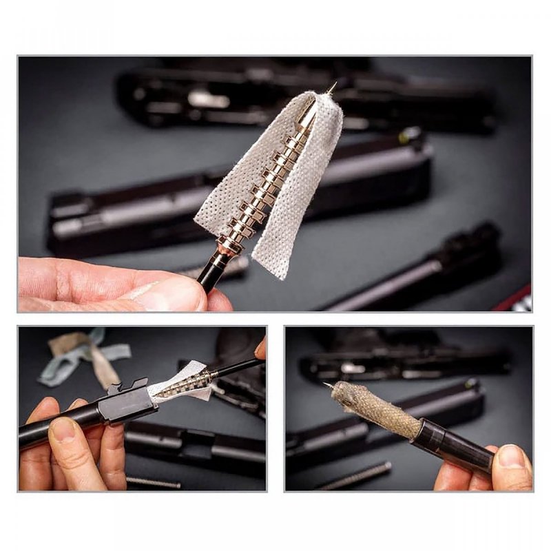 Zestaw do czyszczenia broni Real Avid Bore Max Speed Clean System .380/9 mm/.38 SPC/.357 AVBMSET9MM
