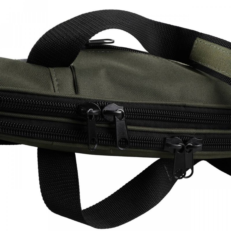 Pokrowiec Forsport na dwie jednostki broni G3 01 1,32m, kolor oliwkowy haft dzik w trawie