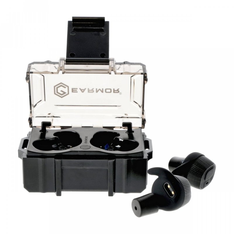 Aktywne Ochronniki Słuchu Earmor M20 Czarne