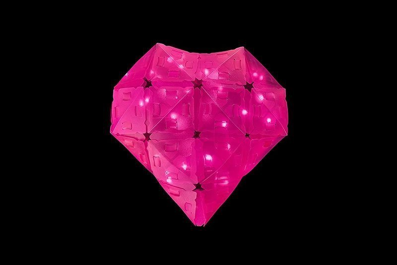 Creatto Świecąca Serce - Zestaw Kreatywny z LED