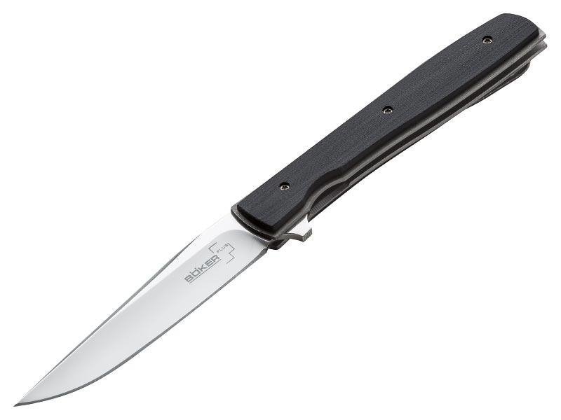 Nóż Boker Plus Urban Trapper G10 - Lekki, blokowane ostrze ze stali VG-10, składany nóż EDC - 87 mm - Boker