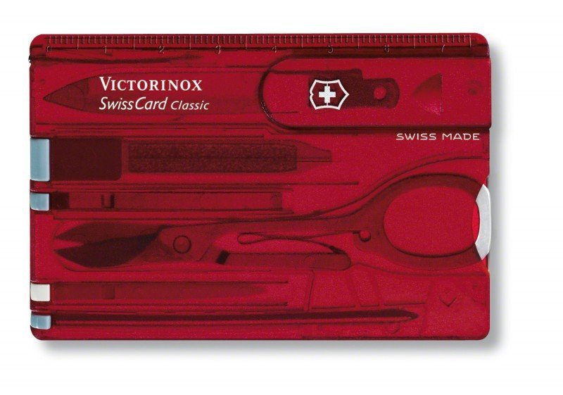 SwissCard Victorinox Classic 0.7100.T - 10 Funkcji, Kompakt