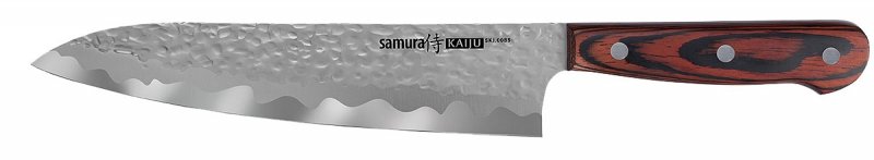 Samura Kaiju Nóż Szefa Kuchni 210mm – Stal AUS-8, Rękojeść Pakka Wood