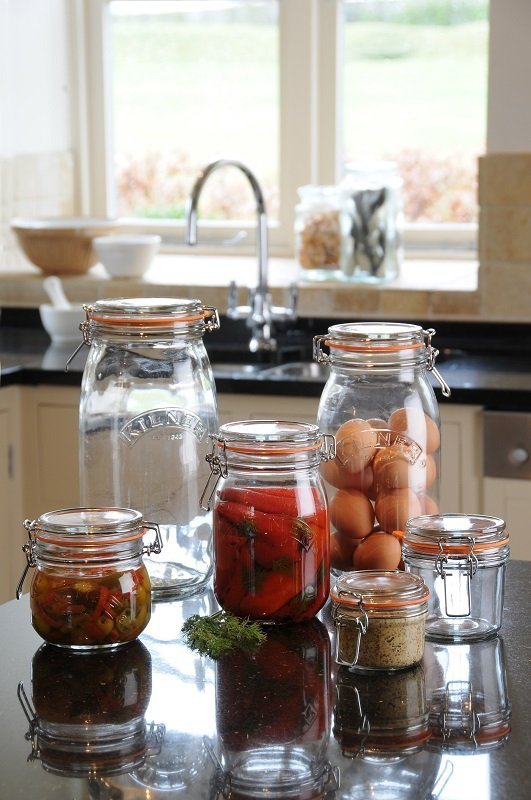 Kilner  Słoik 1l, Round Clip Top Jar