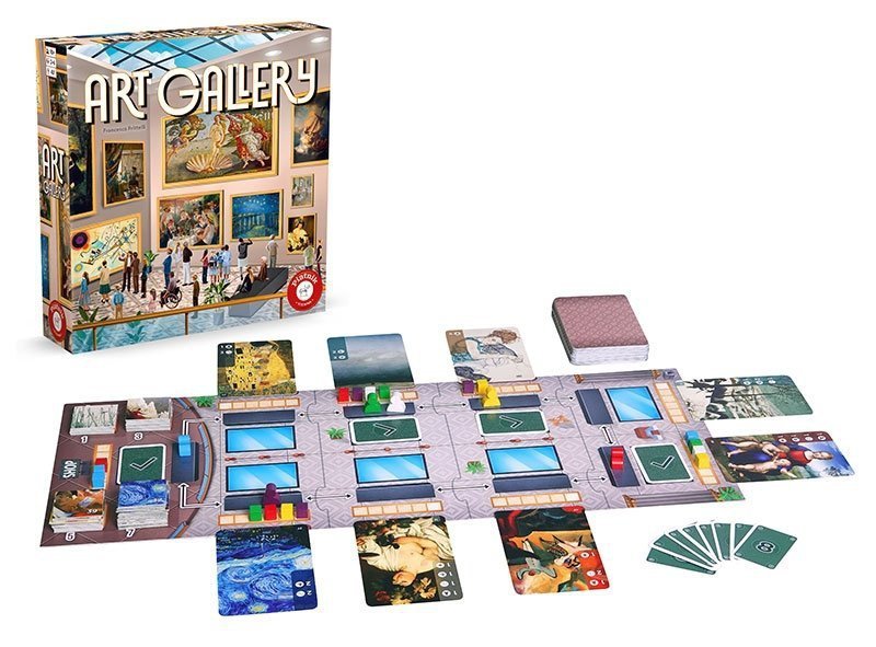 Gra Planszowa Art Gallery Piatnik - Sztuka i Strategia
