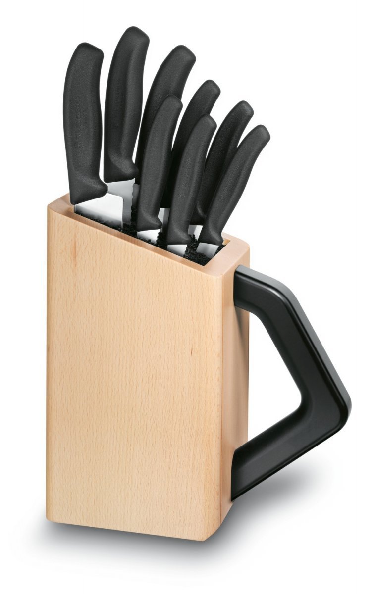 Zestaw noży kuchennych w bloku Victorinox 6.7173.8