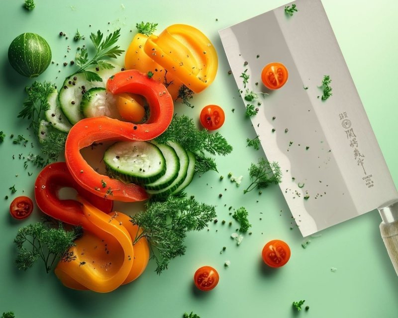 Tsubazo japoński tasak do krojenia i siekania