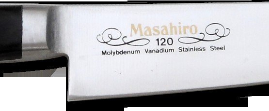 Nóż Masahiro BWH Chef 24 cm black pakkawood MBS-26 lekki