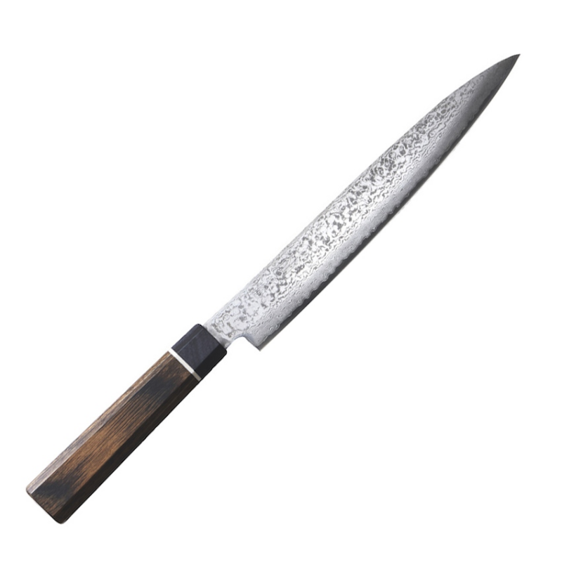 Nóż kuchenny Suncraft SENZO BLACK Sashimi 210 mm