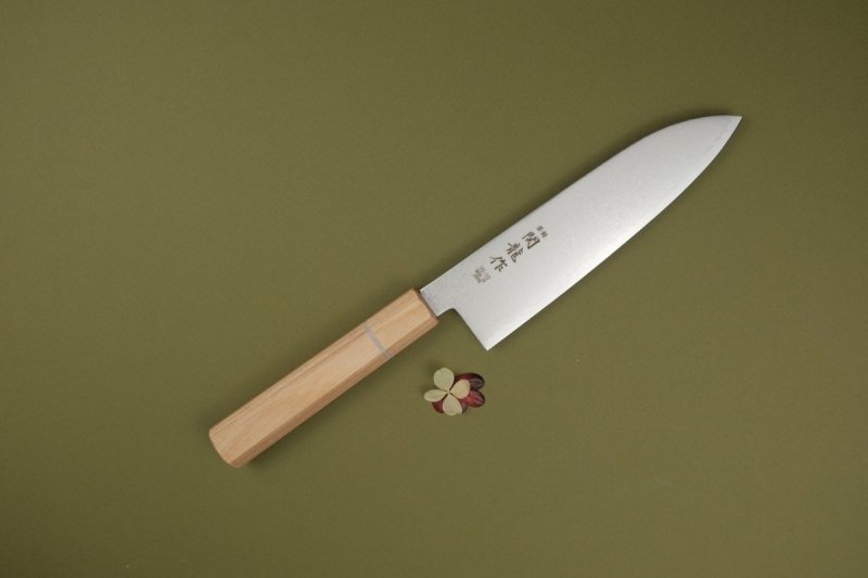 Nóż Sekiryu MOKUZAI Santoku 180mm [SR-VG100S]