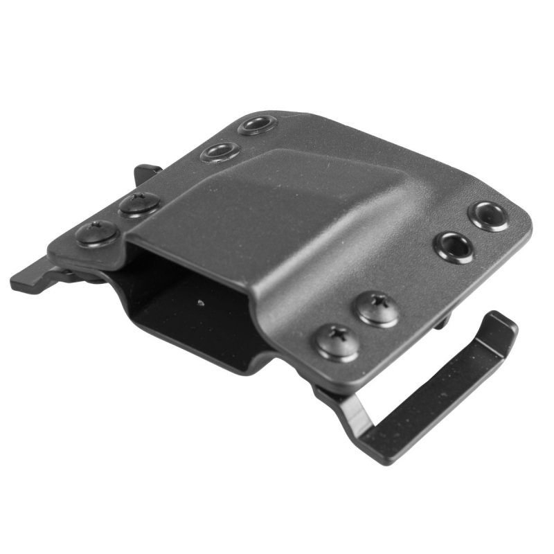 Ładownica RH Holsters OWB do CZ P07 / P10C, bez sweatguardu, speedloops 40 mm, prawa, czarna