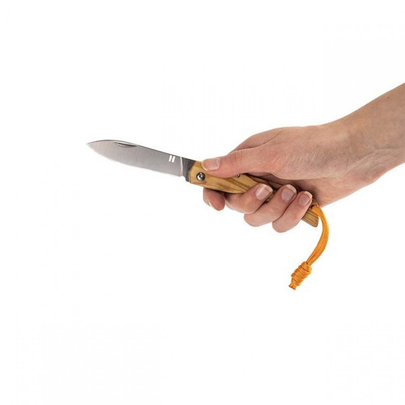 Poręczny lekki Nóż EDC Homey's, EDC, Olly, stal nierdzewna olive