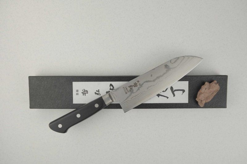 Nóż kuchenny Tetsuhiro KD Santoku 170 mm [KD-861]