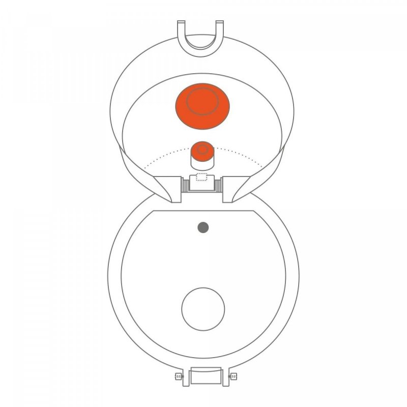 Butelka Ion8 Single Wall Blue, 1000ml, tritan, kolorowa