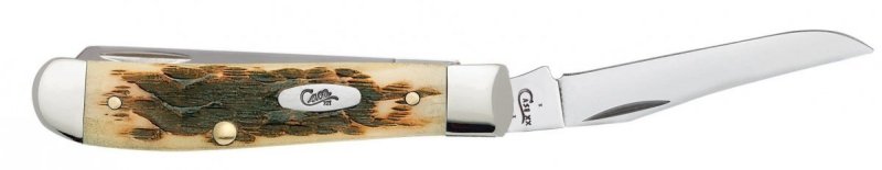 Scyzoryk Case Mini Trapper SS Amber Bone