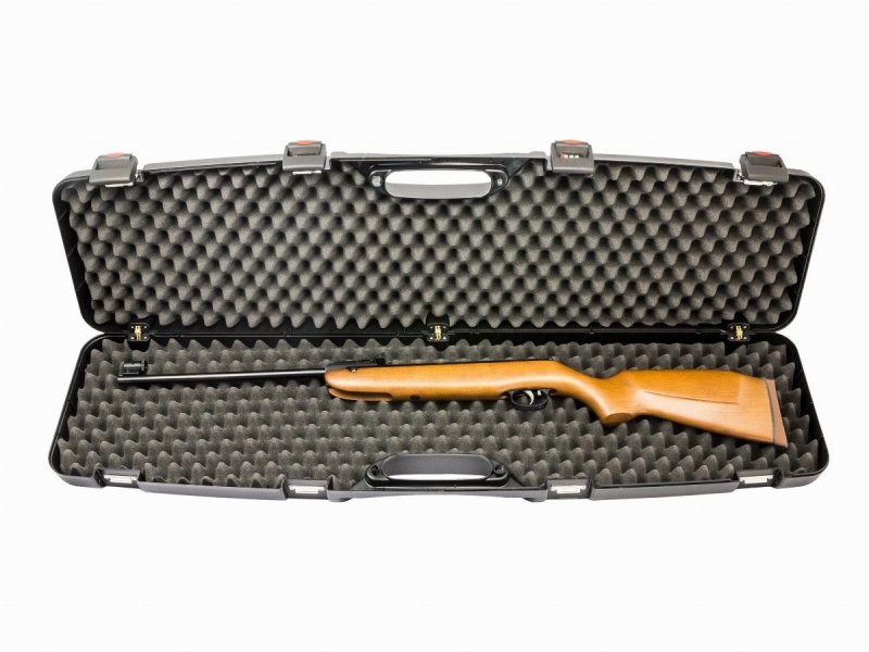 Kufer na bron Megaline czarny 110x25x11 cm szyfr