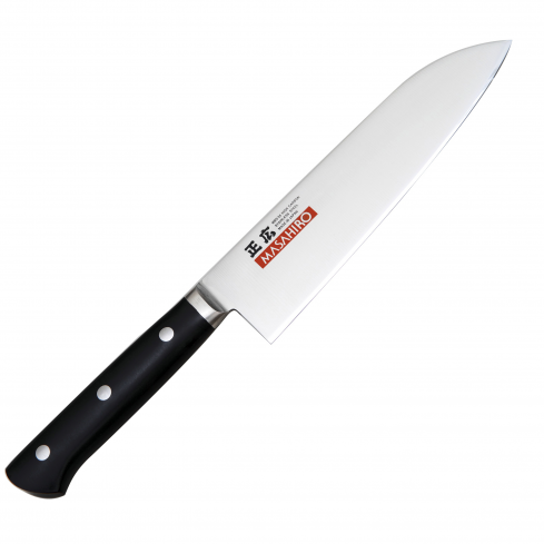 Nóż Masahiro MV-H Santoku 17,5 cm do mięsa, ryb i warzyw