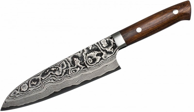 Takeshi Saji IW Nóż Santoku 18cm VG-10