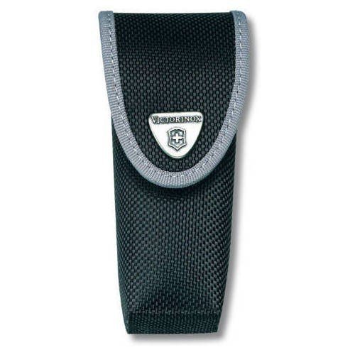 Nylonowe etui na scyzoryki Victorinox 111 mm - Wytrzymały nylon, wodoodporny, z zapinaniem na rzep, do outdooru - 125x35x10 mm - 4.0547.3