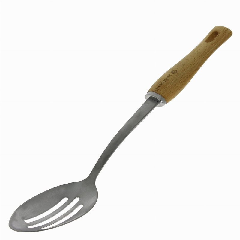 De Buyer B Bois Łyżka Perforowana 33,5cm Stal Buk