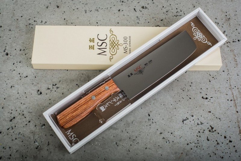 Nóż Masahiro Msc Nakiri 160mm [11054] do krojenia warzyw
