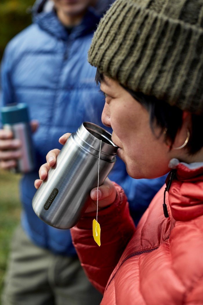 BB-Kubek termiczny stalowy, czarny