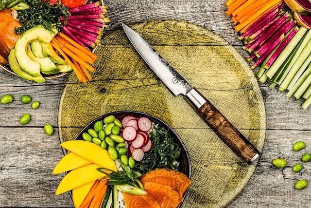 Nóż uniwersalny Forged VG10 12.5cm - japońska stal, precyzyjny