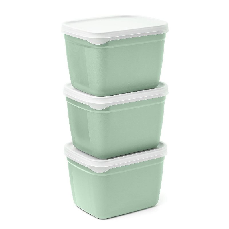 Amuse Pojemniki do zamrażarki Optifridge BIO 3x1.2L