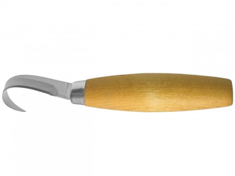 Nóż Morakniv Wood Carving Hook 164 Right stal nierdzewna