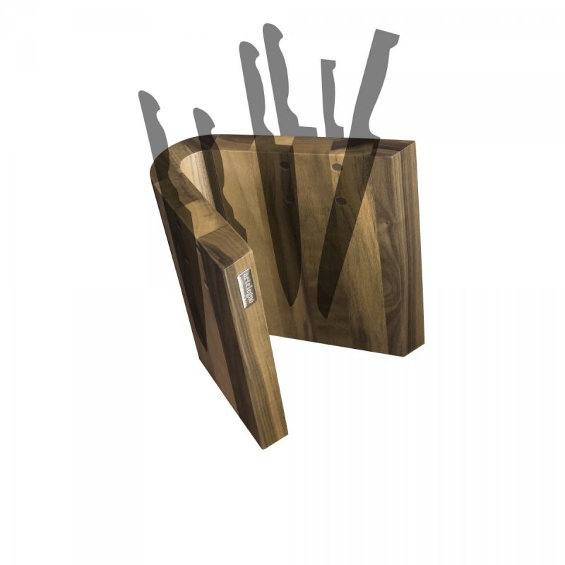 Magnetyczny Blok Na Noże Z Drewna Orzechowego Grand Prix Artelegno