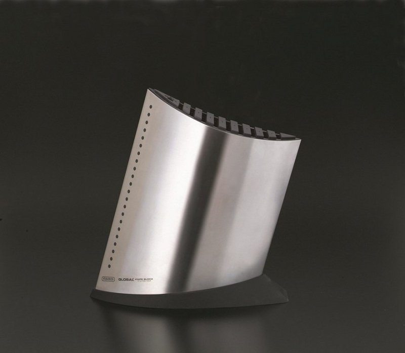 Blok na 9 noży w kształcie żaglowca – stalowy Global