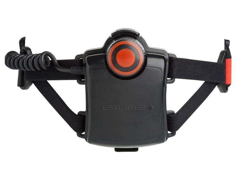 Latarka czołowa Led Lenser H7R.2 - Regulacja ogniskowania, ładowanie USB, światło tylne, do outdooru - 160 m - LedLenser