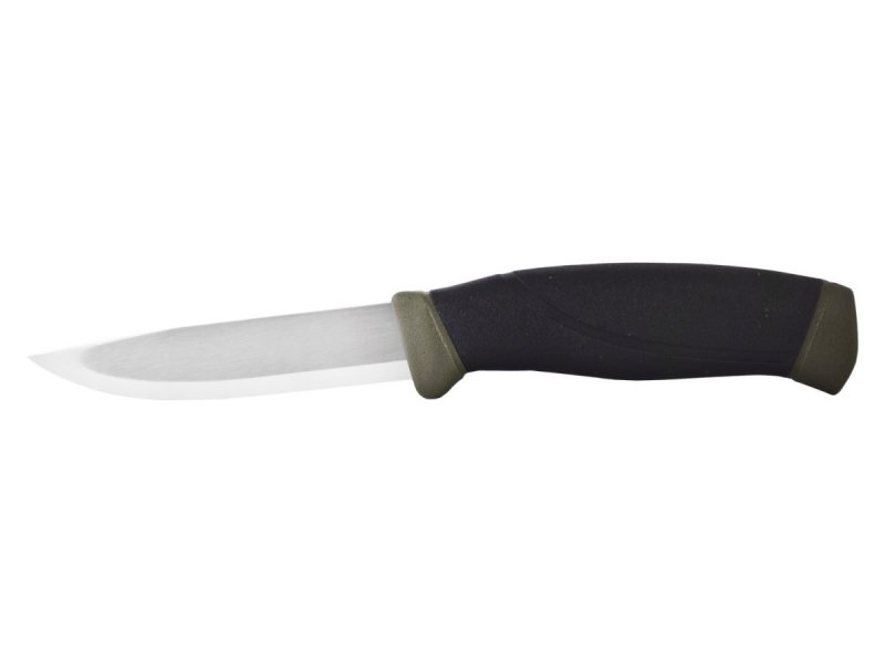 Nóż Mora Companion Mg Oliwkowy - Wytrzymała klinga ze stali węglowej, ergonomiczny uchwyt, do outdooru - Model 176-001 - Morakniv